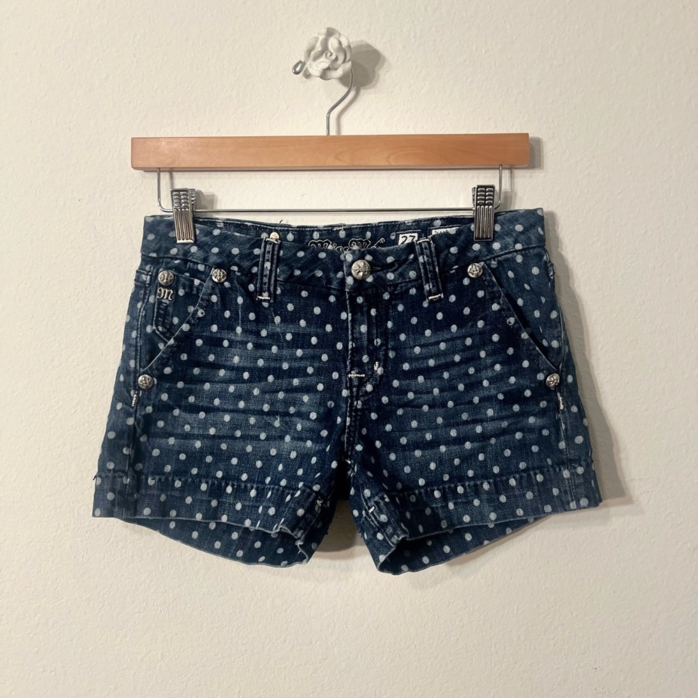 Sassy & Fun Polka Dot Miss Me Shorts Size 27